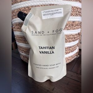 Sand + Fog Tahitian Vanilla Hand Soap Refill - Cream